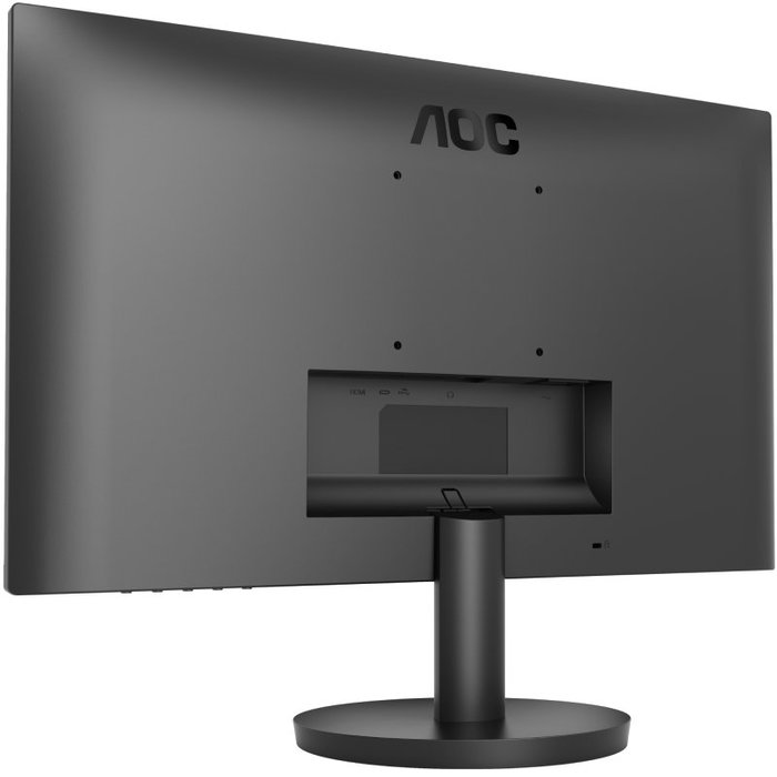 AOC Monitor 24B3HA2 23.8" Full HD IPS 100Hz 1ms MPRT Adaptive Sync Flicker-Free Low Blue Light Altavoces Diseño Sin Marcos Negro